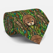 かわいい可愛らしいリトルベビービーバー ネクタイ (ロール)