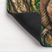 かわいい可愛らしいリトルベビービーバー マウスパッド (コーナー)