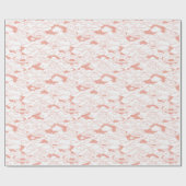 かわいい可愛らしいロッキングホース ラッピングペーパー (フラット)
