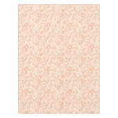 かわいい台所用品オレンジ テーブルクロス (正面)