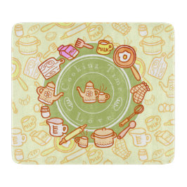 かわいい台所用品グリーン カッティングボード