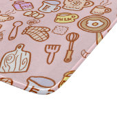 かわいい台所用品ピンク カッティングボード (角)