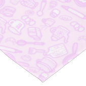 かわいい台所用品ピンク テーブルクロス (アングル)