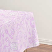かわいい台所用品ピンク テーブルクロス (インサイチュ)
