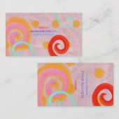 かわいい名刺 名刺 (正面/裏面)