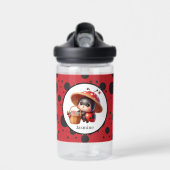 かわいい名前のラディバグ愛好家 ウォーターボトル (正面)