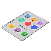 かわいい名前をカスタムするノート ノートブック (左側)