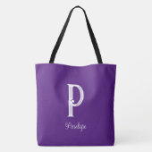 かわいい名前をカスタムするフラワーガーデン子猫 トートバッグ (裏面)