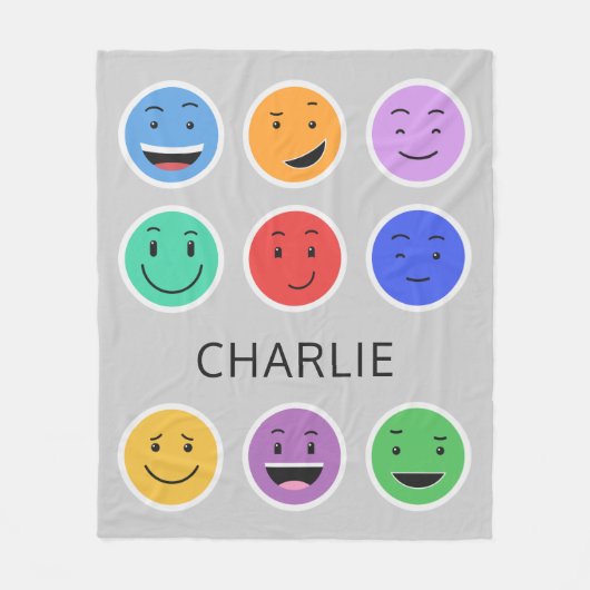 かわいい名前をカスタムするフリースブランケット フリースブランケット (正面)