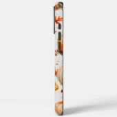 かわいい名前をカスタムする秋のカボチャと弓 Case-Mate iPhoneケース (裏面 / 左)