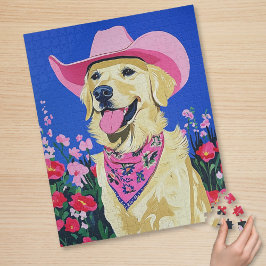 かわいい名門私立校風の犬パズル ジグソーパズル