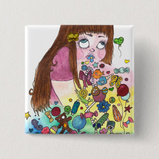 かわいい吐いて下さい 缶バッジ