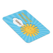 かわいい君は私の日照り感謝だ マグネット (右側)