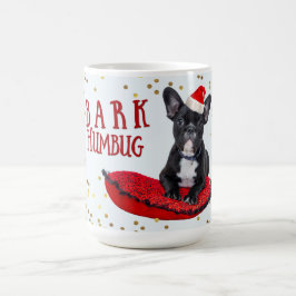 かわいい吠え声のばかばかしい愛犬家のクリスマス コーヒーマグカップ