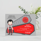 かわいい吸血鬼の誕生日 招待状 (スタンド正面)