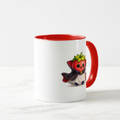 かわいい吸血鬼イチゴハロウィンマグカップ マグカップ (正面右)