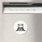 かわいい吸血鬼カエル ハロウィンマント マグネット (インサイチュ (食洗機))