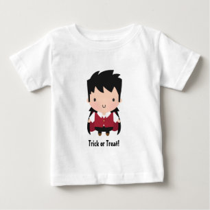 かわいい吸血鬼ボーイ ベビー ハロウィン服 ベビーTシャツ