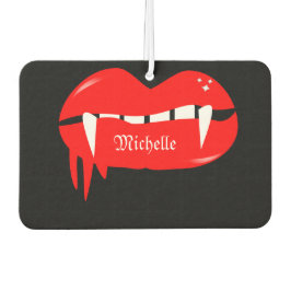 かわいい吸血鬼リップドリップハロウィーン カーエアーフレッシュナー