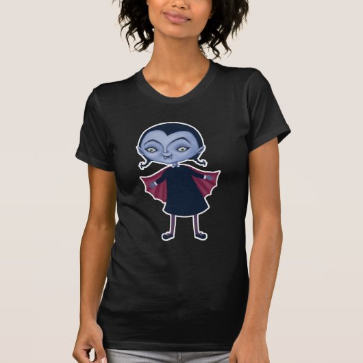 かわいい吸血鬼女子高生 Tシャツ (正面)