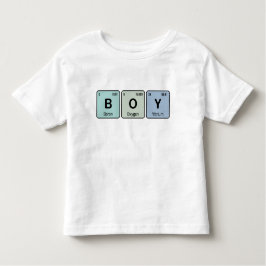 かわいい周期表BOY トドラーTシャツ