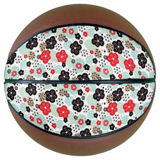 かわいい和柄デザイン バスケットボール (正面)