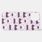 かわいい和食おにぎり模様 ピンク Case-Mate iPhoneケース (裏面 (横))