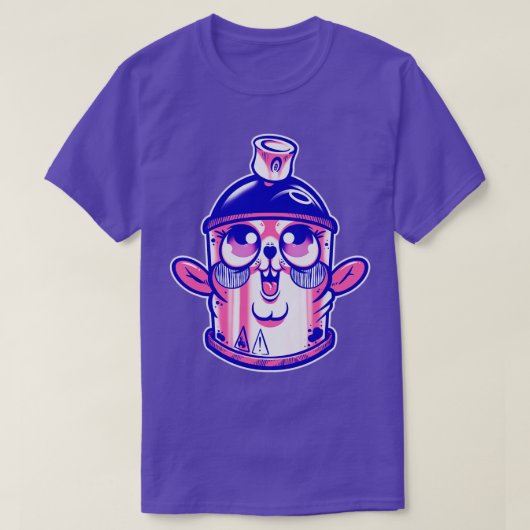 かわいい噴霧器 Tシャツ (デザイン正面)