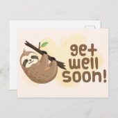 かわいい回復おめでとうポストカード ポストカード (正面/裏面)