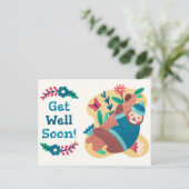 かわいい回復おめでとうポストカード ポストカード (スタンド正面)