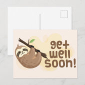 かわいい回復お祈りポストカード ポストカード (正面/裏面)