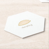 かわいい団子 ペーパーコースター (アングル)