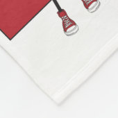 かわいい図形キャラクターイラストレーションデザイン フリースブランケット (角)