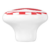 かわいい国のアップルチェック セラミックノブ (側面)