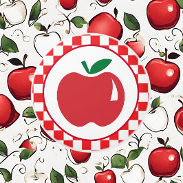 かわいい国のアップルチェック セラミックノブ