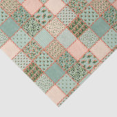 かわいい国のキルト模様のパーティー組織 薄葉紙 (詳細)
