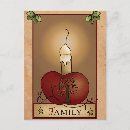 かわいい国はがき感動的 ポストカード (正面)