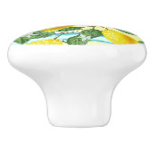 かわいい地中海のサマーレモンフルーツアートパターン セラミックノブ (側面)