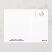 かわいい地中海のサマーレモンフルーツアートパターン ポストカード (裏面)