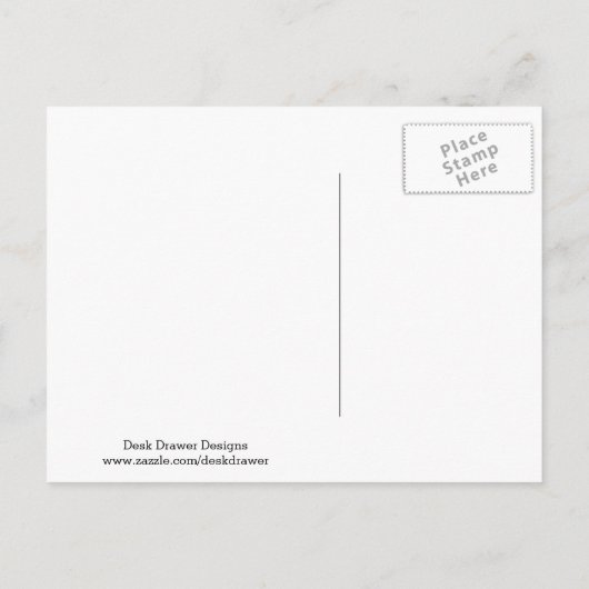 かわいい地中海のサマーレモンフルーツアートパターン ポストカード (裏面)