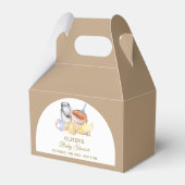 かわいい地元で育った農場チキンマウス赤ちゃんシャワー フェイバーボックス (裏面サイド)