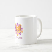 かわいい地獄のキツネ コーヒーマグカップ (正面右)