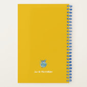 かわいい地球を守ろうコレクション スパイラルノートブック ノートブック (裏面)