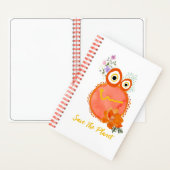 かわいい地球を守ろうコレクション スパイラルノートブック ノートブック (内側)