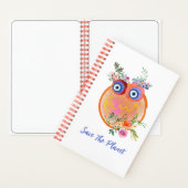 かわいい地球を守ろうコレクション スパイラルノートブック ノートブック (内側)