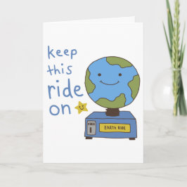 かわいい地球 Keep This Ride On 地球を救え シーズンカード