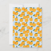 かわいい坊やのベビーシャワー招待状 招待状 (裏面)