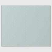 かわいい埃っぽい青い白い雪の結晶の冬の休日 ラッピングペーパー (フラット)