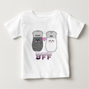 かわいい塩コショウBFF ベビーTシャツ