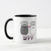 かわいい塩コショウBFF マグカップ (左)
